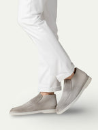 Rise Loafers Light Grey Suede