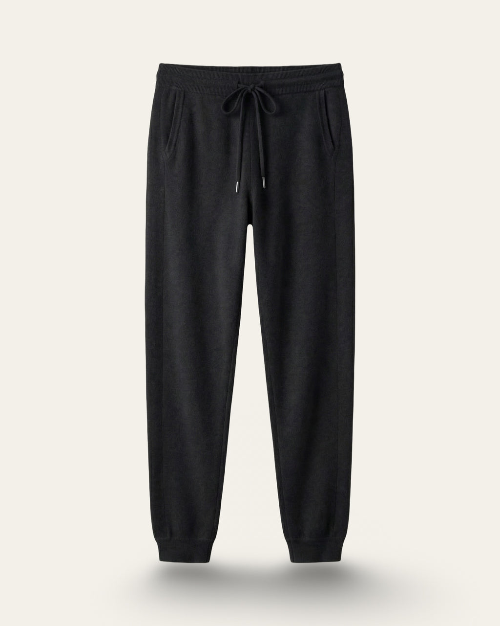 Merino Wool Knit Two-Piece Set Black — Shot 03