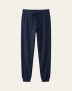 Merino Wool Knit Two-Piece Set Navy — Shot 03