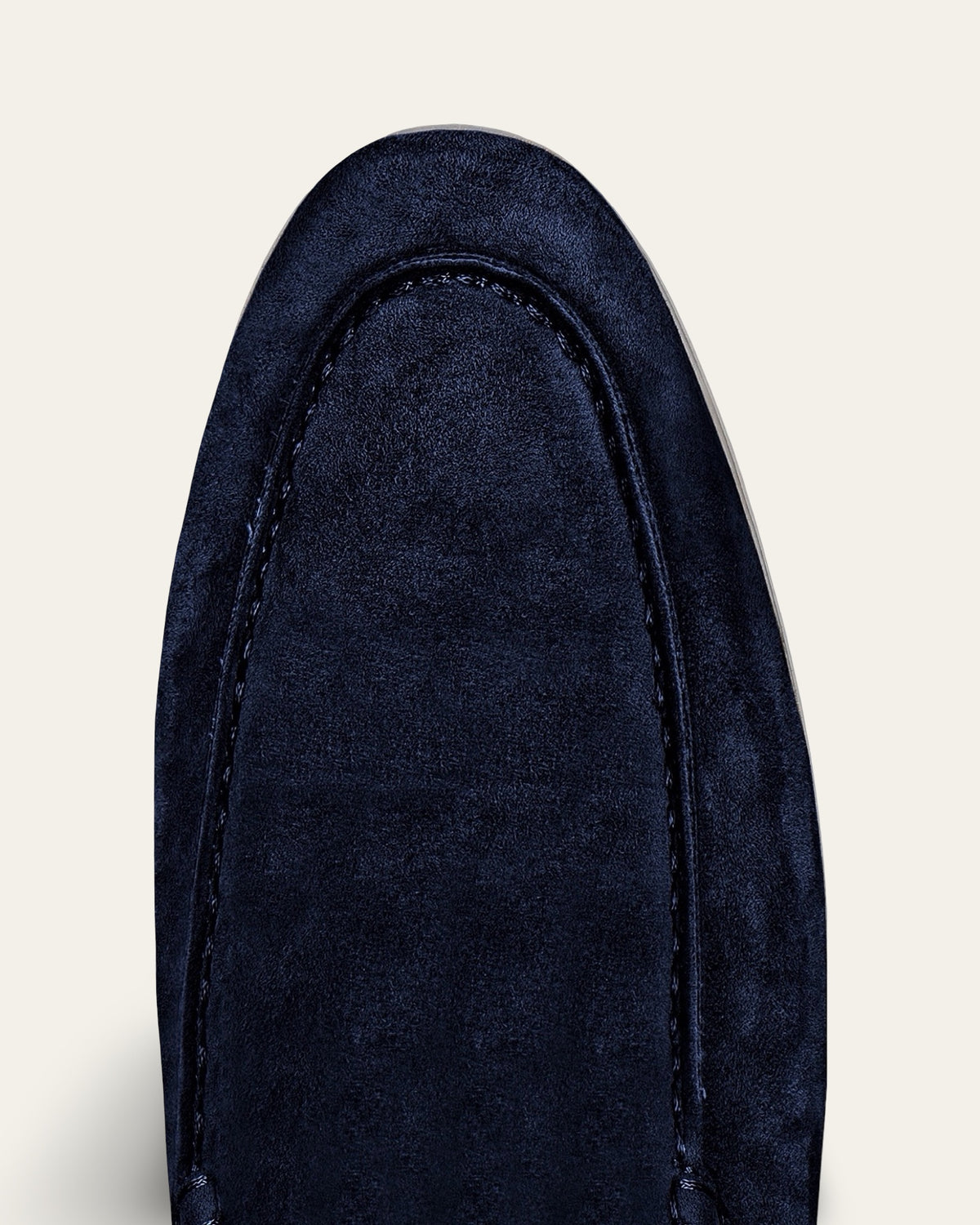 NAVY BLUE SUEDE LOAFERS — Shot 04