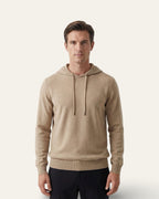 Pure Cashmere Hoodie Beige — Shot 04