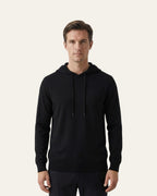 Pure Cashmere Hoodie Black — Shot 04