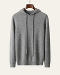 Pure Cashmere Hoodie Grey — Shot 01