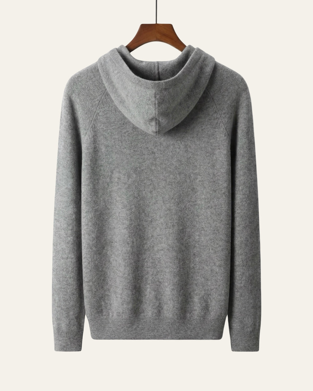 Pure Cashmere Hoodie Grey — Shot 02
