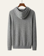 Pure Cashmere Hoodie Grey — Shot 02
