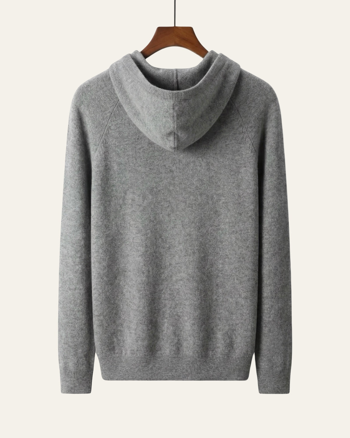Pure Cashmere Hoodie Grey — Shot 02