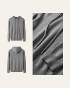 Pure Cashmere Hoodie Grey — Shot 03