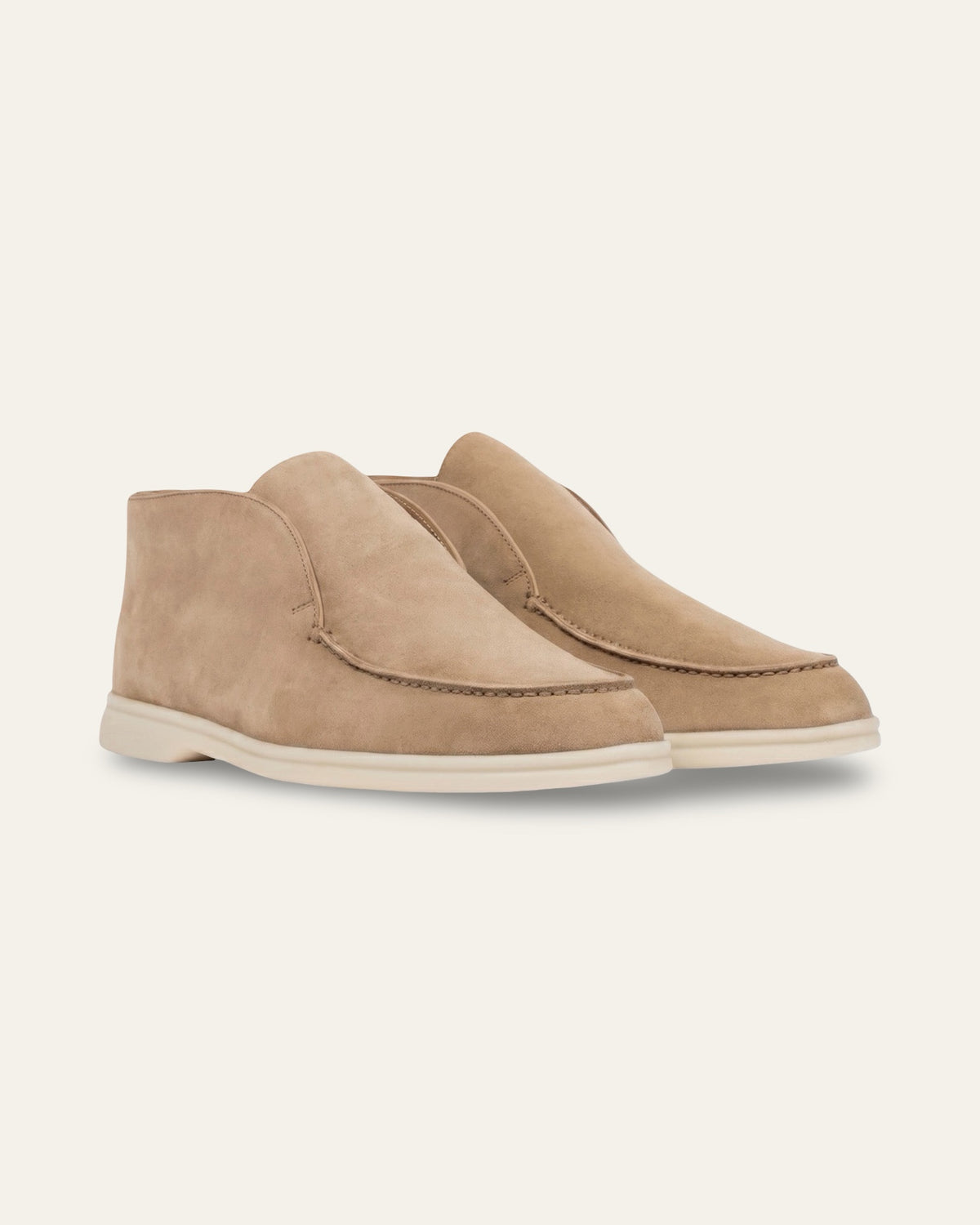 Rise Loafers Beige Suede — Shot 01