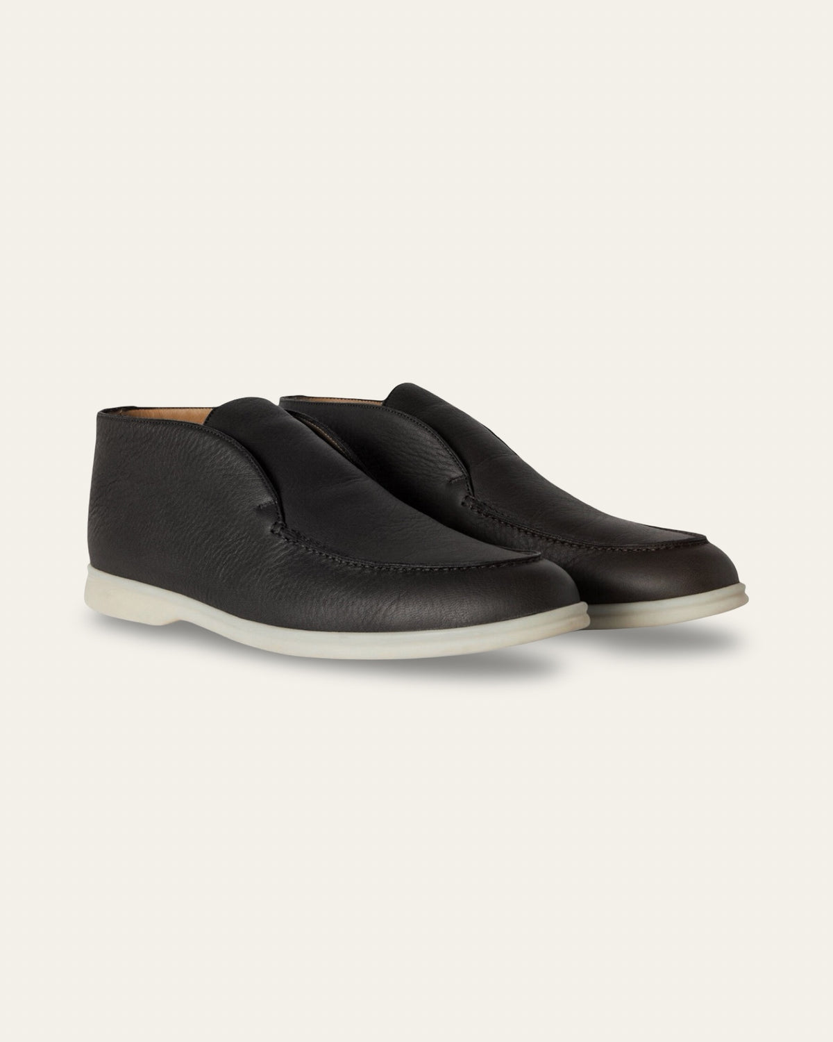 Rise Loafers Black Grain Leather — Shot 01