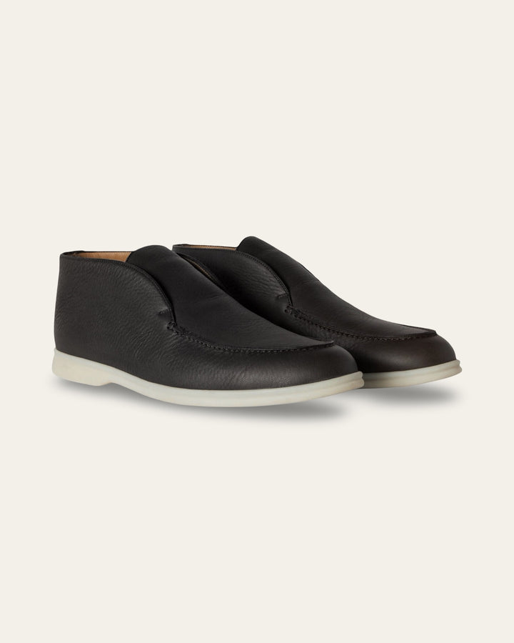 Rise Loafers Black Grain Leather — Shot 01