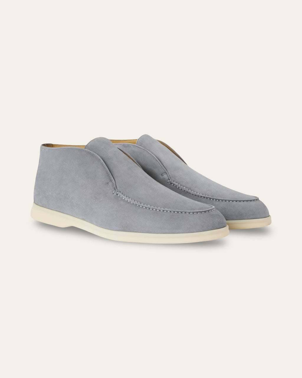 Rise Loafers Light Grey Suede — Shot 01