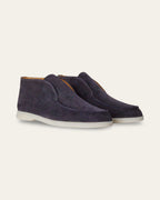 Rise Loafers Navy Blue Suede — Shot 01