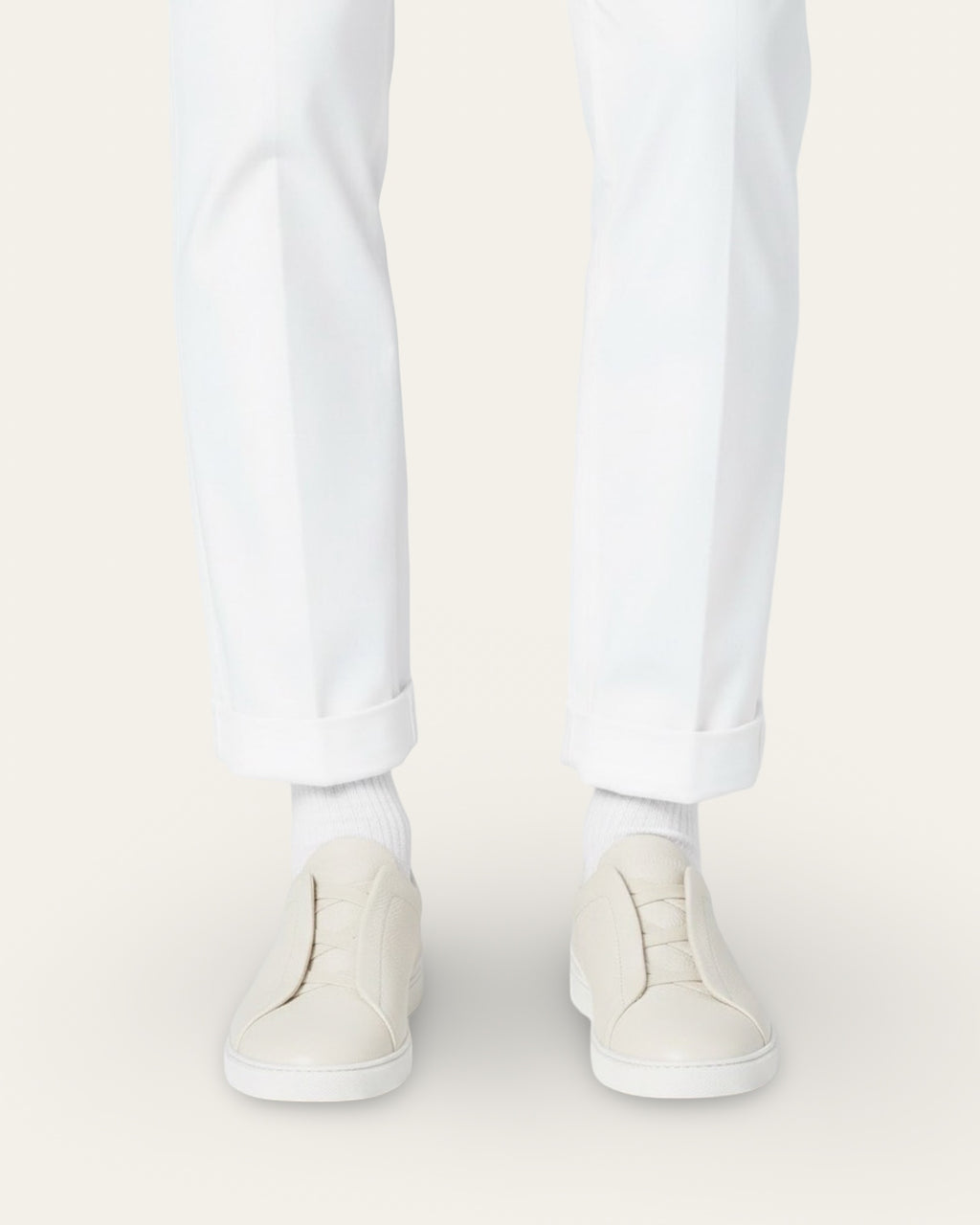 Valentier Genève — Signature Leather Sneaker White