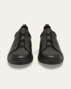 Valentier Genève — Signature Leather Sneaker Black