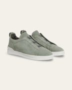 Valentier Genève — Signature Leather Sneaker Green