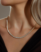 Éternelle VVS Moissanite Tennis Chain Unisex