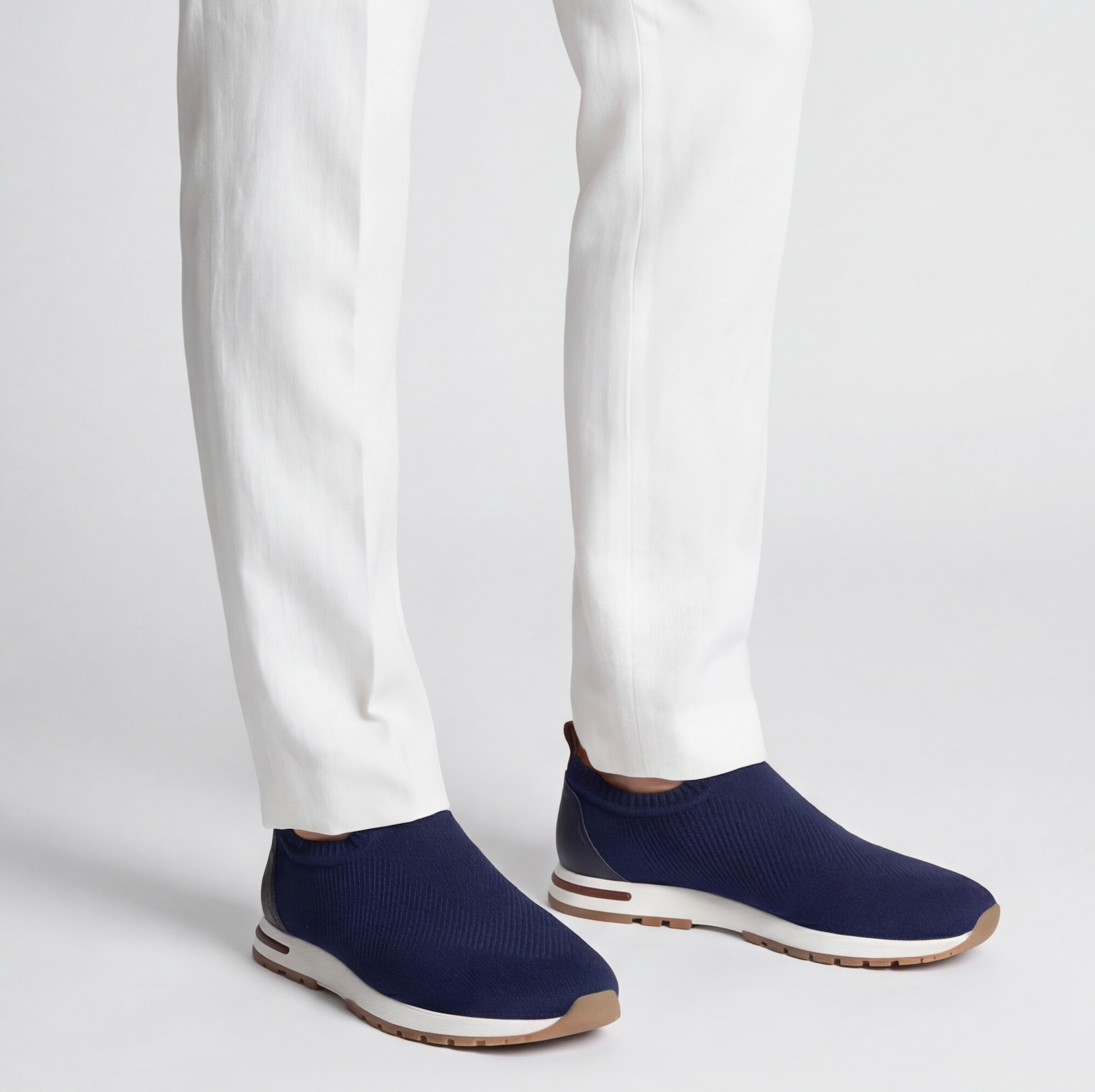 The Stride — Knit Sneaker Navy