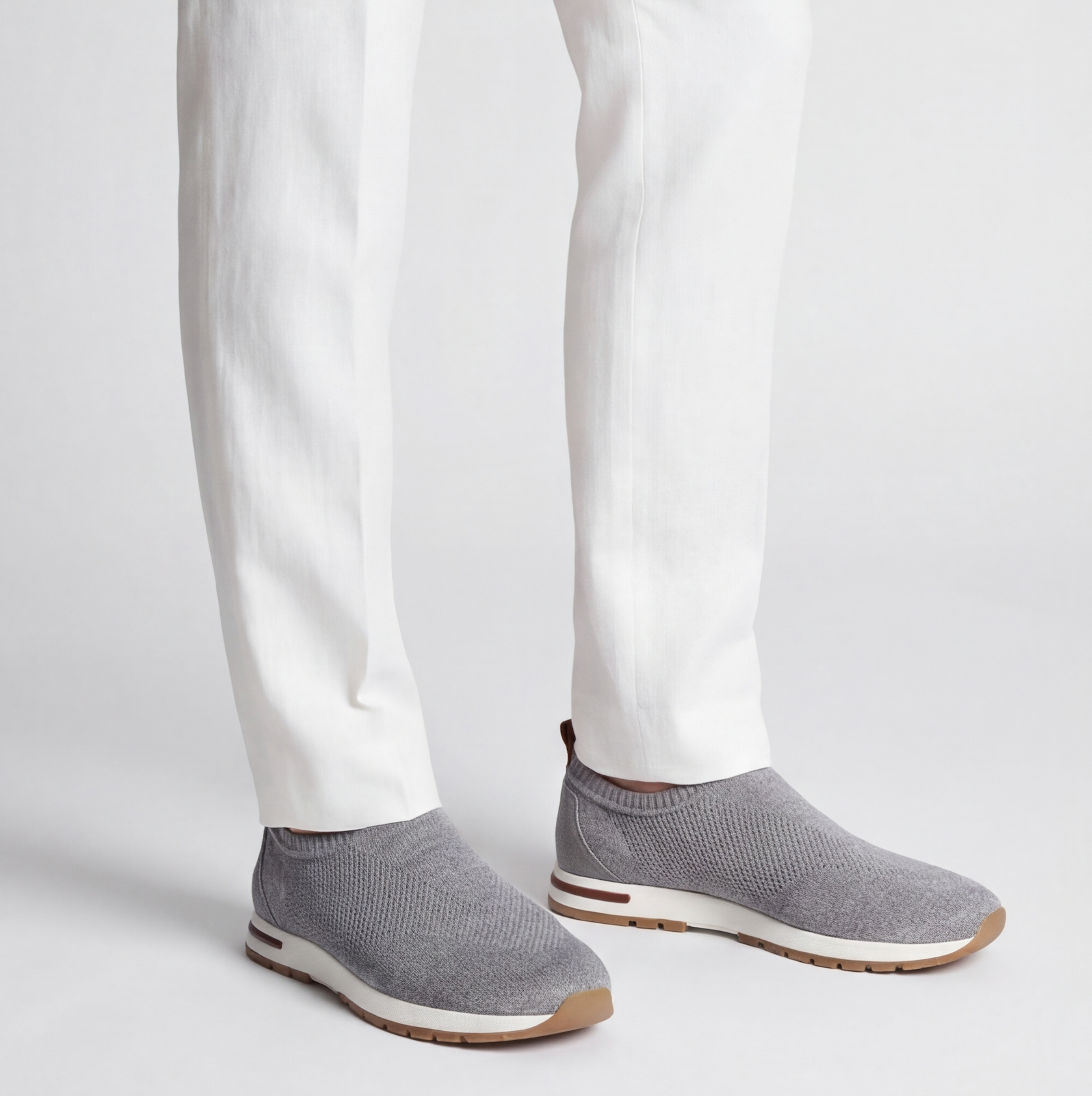 The Stride — Knit Sneaker Grey