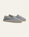 Sterling Mist Grey Riviera Espadrilles — Shot 01