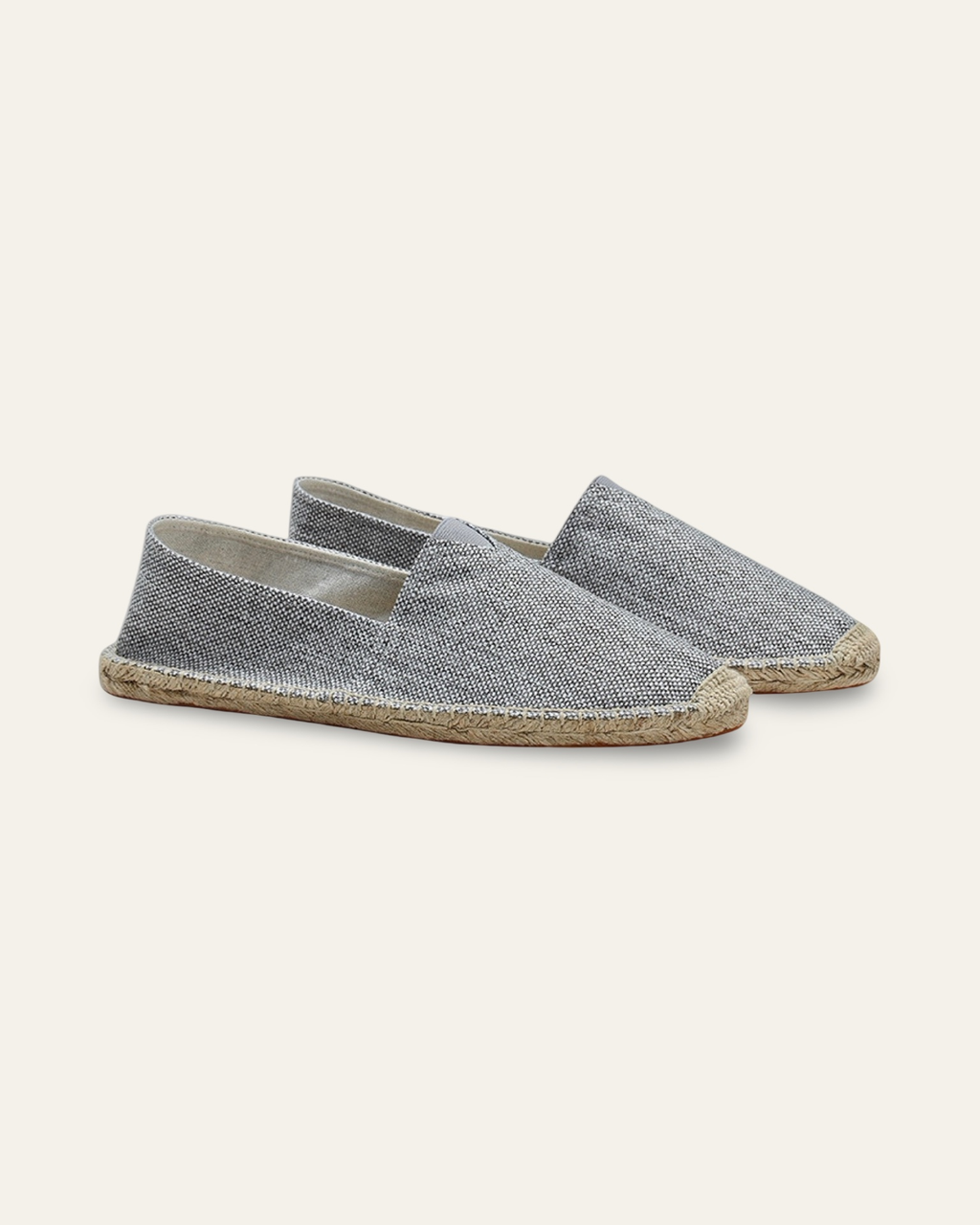 Sterling Mist Grey Riviera Espadrilles — Shot 01