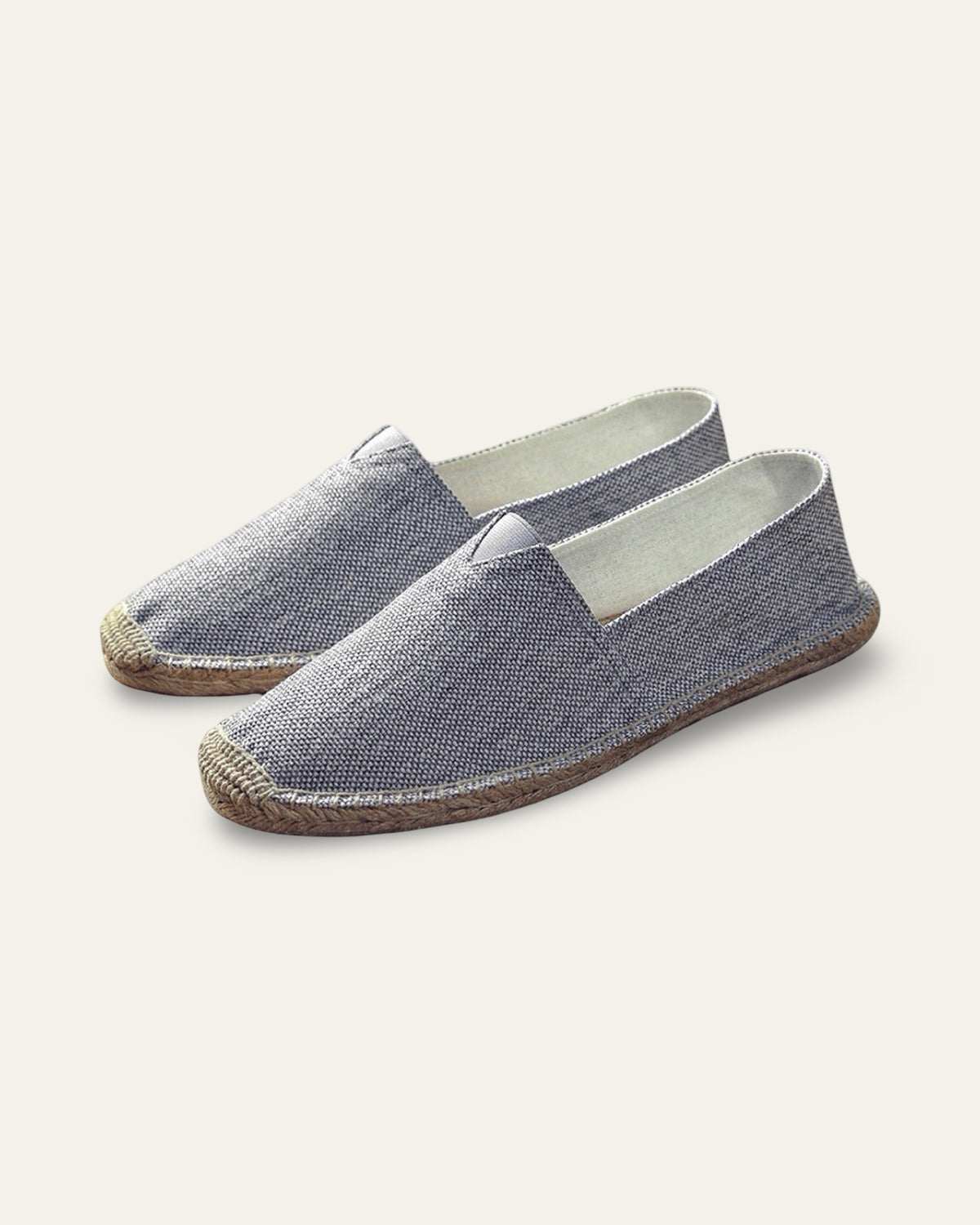 Sterling Mist Grey Riviera Espadrilles — Shot 02