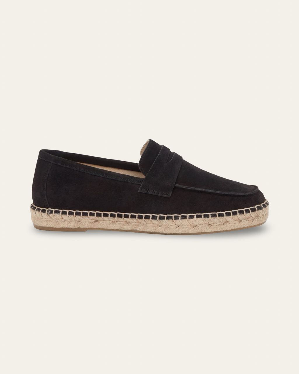 Suede Espadrilles Black — Shot 01