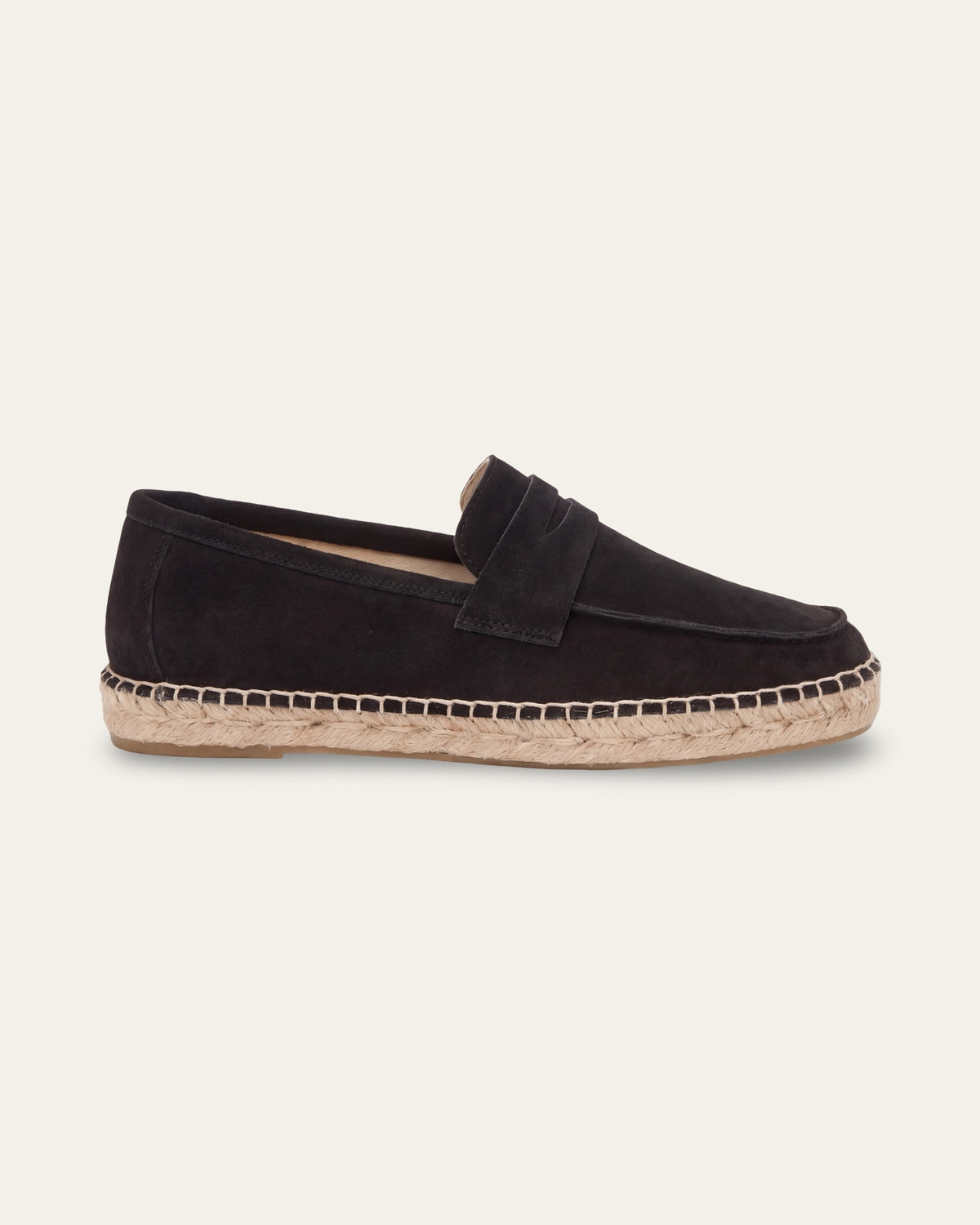 Suede Espadrilles Grey — Shot 01