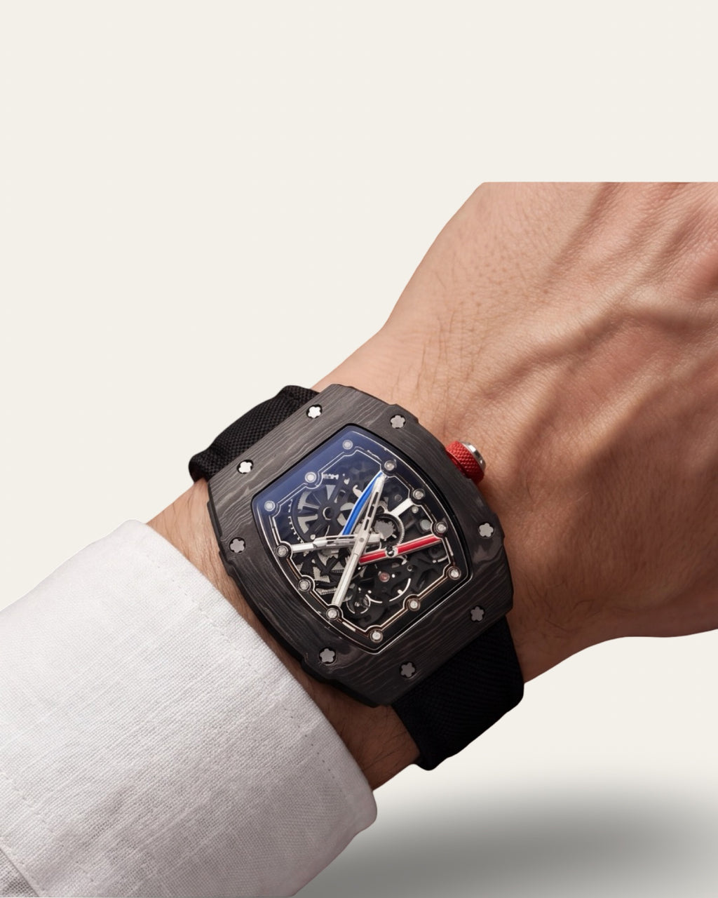 The Spectre N1 — Skeleton Super-Thin Black-Black — Shot 04