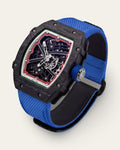 The Spectre N1 — Skeleton Super-Thin Black-Blue — Shot 01