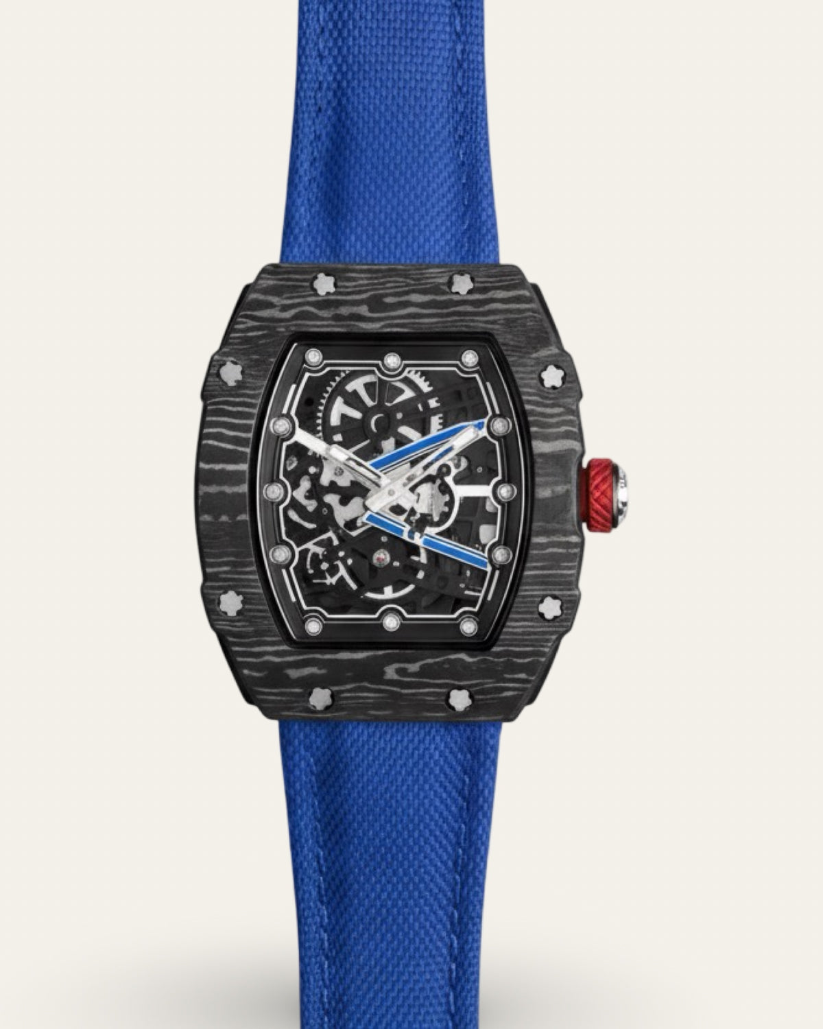 The Spectre N1 — Skeleton Super-Thin Black-Blue — Shot 02