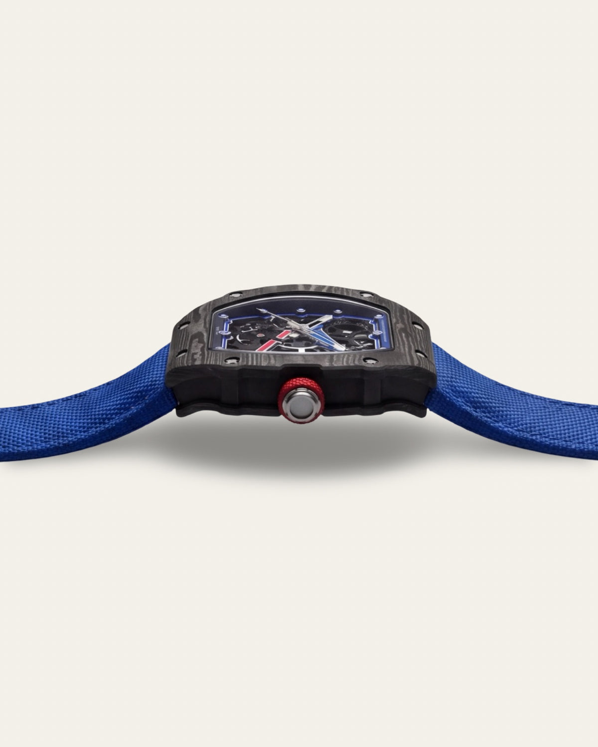 The Spectre N1 — Skeleton Super-Thin Black-Blue — Shot 03