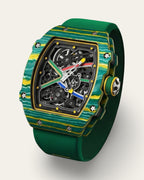 The Spectre N1 — Skeleton Super-Thin Green-Yellow Elastic Band — Shot 02