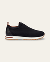 The Stride — Knit Sneaker Black — Shot 01