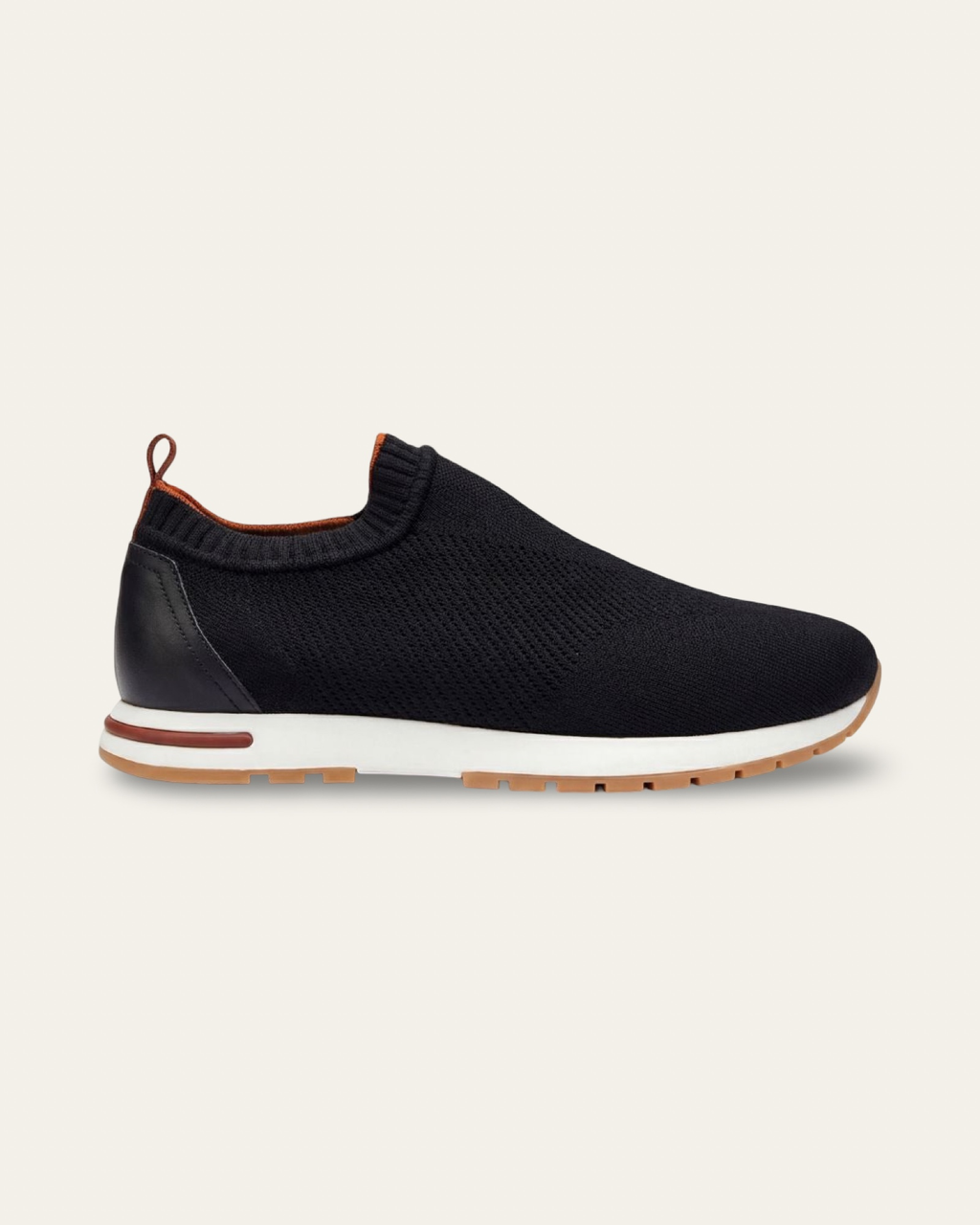 The Stride — Knit Sneaker Black — Shot 01