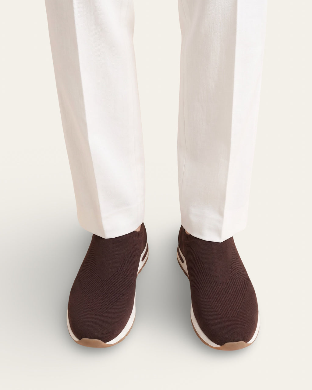The Stride — Knit Sneaker Chocolate — Shot 05