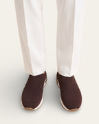 The Stride — Knit Sneaker Chocolate — Shot 05