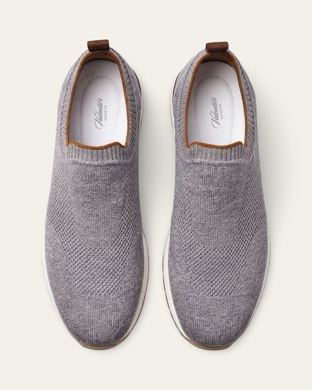 The Stride — Knit Sneaker Grey — Shot 03