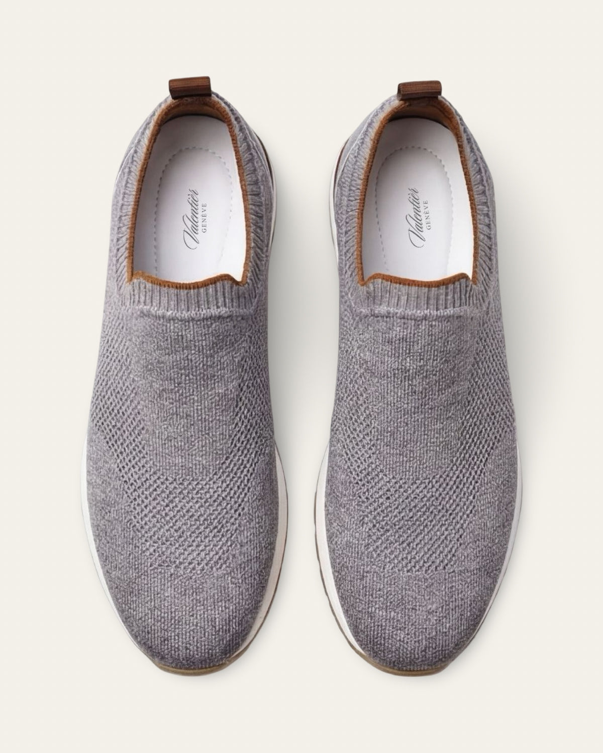 The Stride — Knit Sneaker Grey — Shot 03
