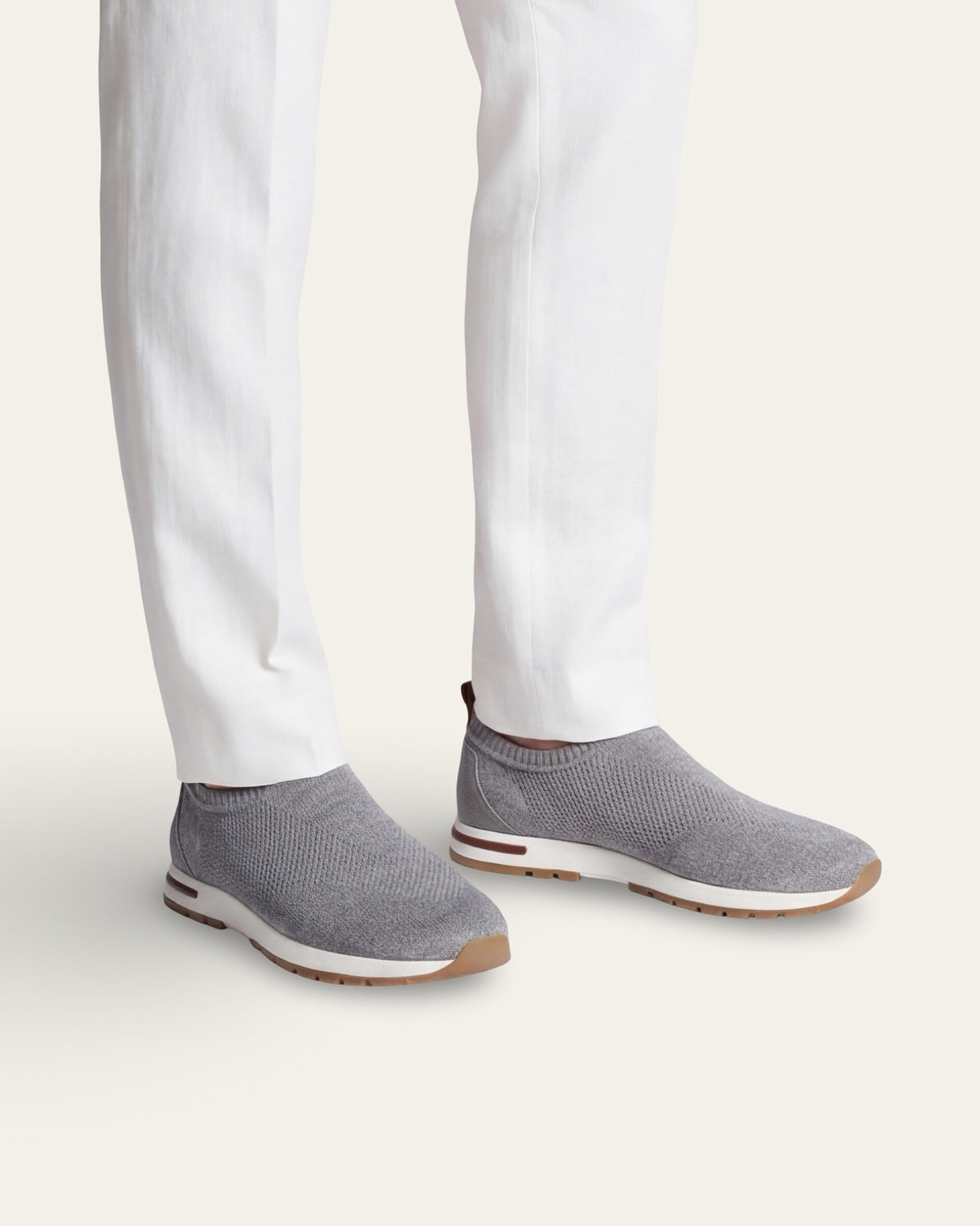 The Stride — Knit Sneaker Grey — Shot 04