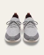 The Valerian — Laced Knit Sneakers Grey — Shot 02
