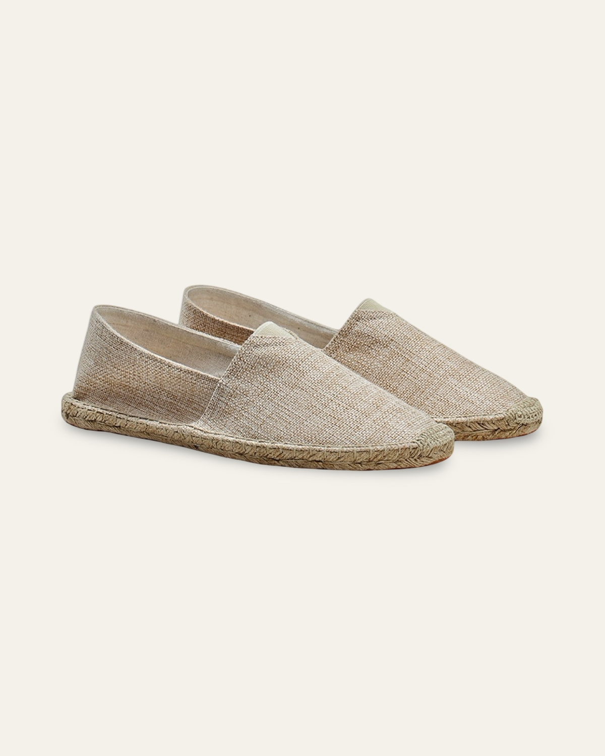 Tuscan Sand Beige Riviera Espadrilles — Shot 01