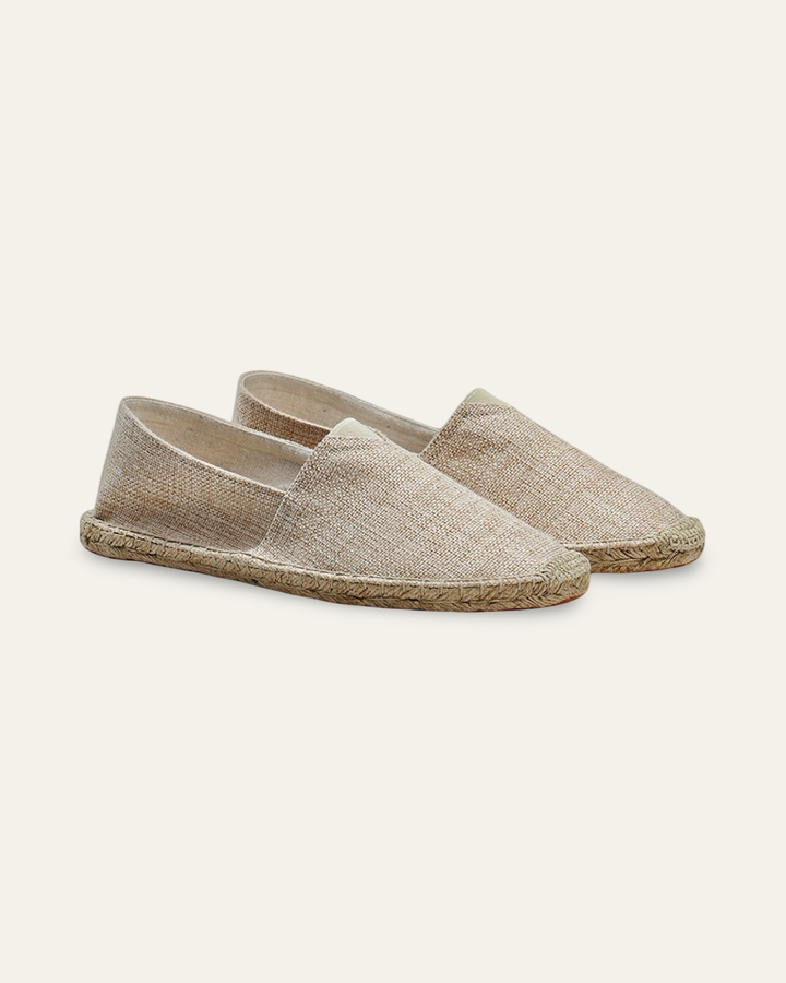 Tuscan Sand Beige Riviera Espadrilles — Shot 01