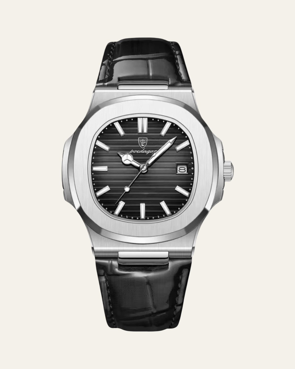 Valentier Genève Éternelle Chronographe – Limited Prestige Edition Leather Strap Black — Shot 01