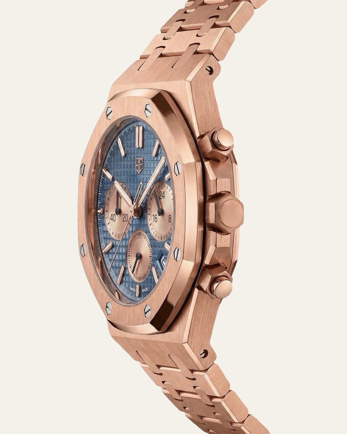 Valentier Genève Hexagon S2 Golden Blue — Shot 03