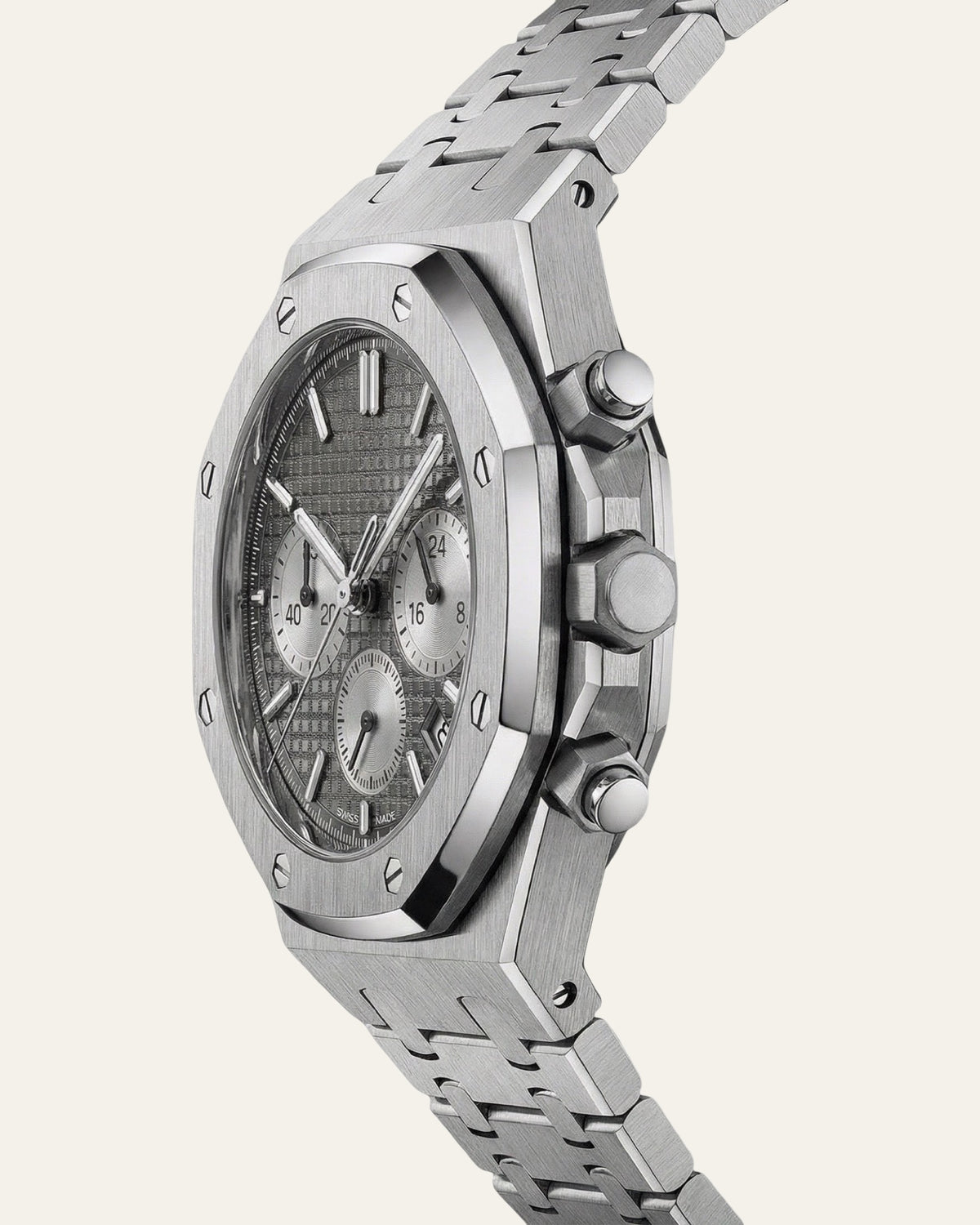 Valentier Genève Hexagon S2 Silver Black — Shot 03