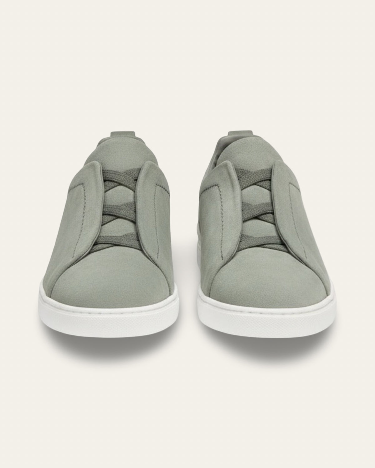 Valentier Genève — Signature Leather Sneaker Green — Shot 02