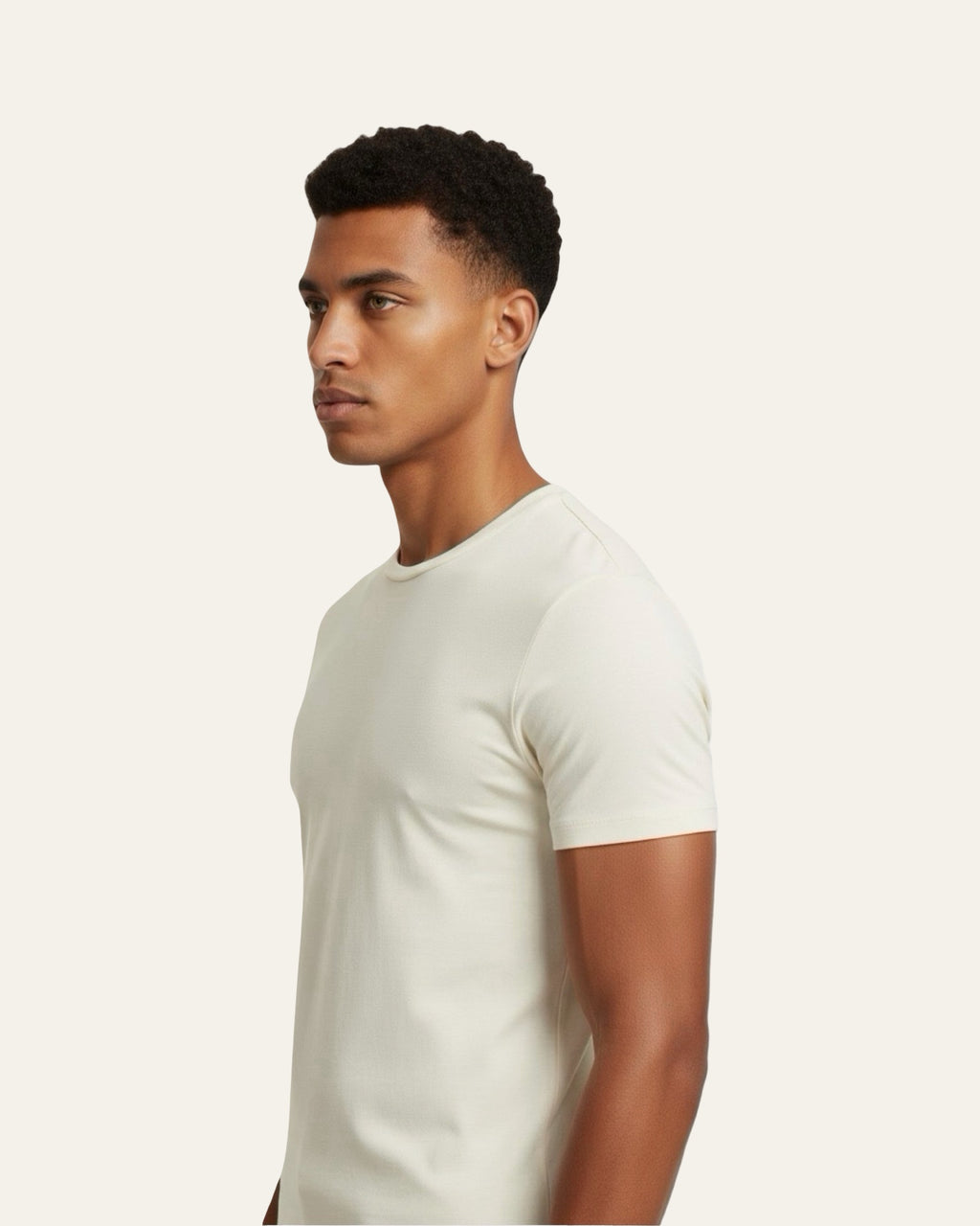 Velario T-Shirt Ivory Cream — Shot 04