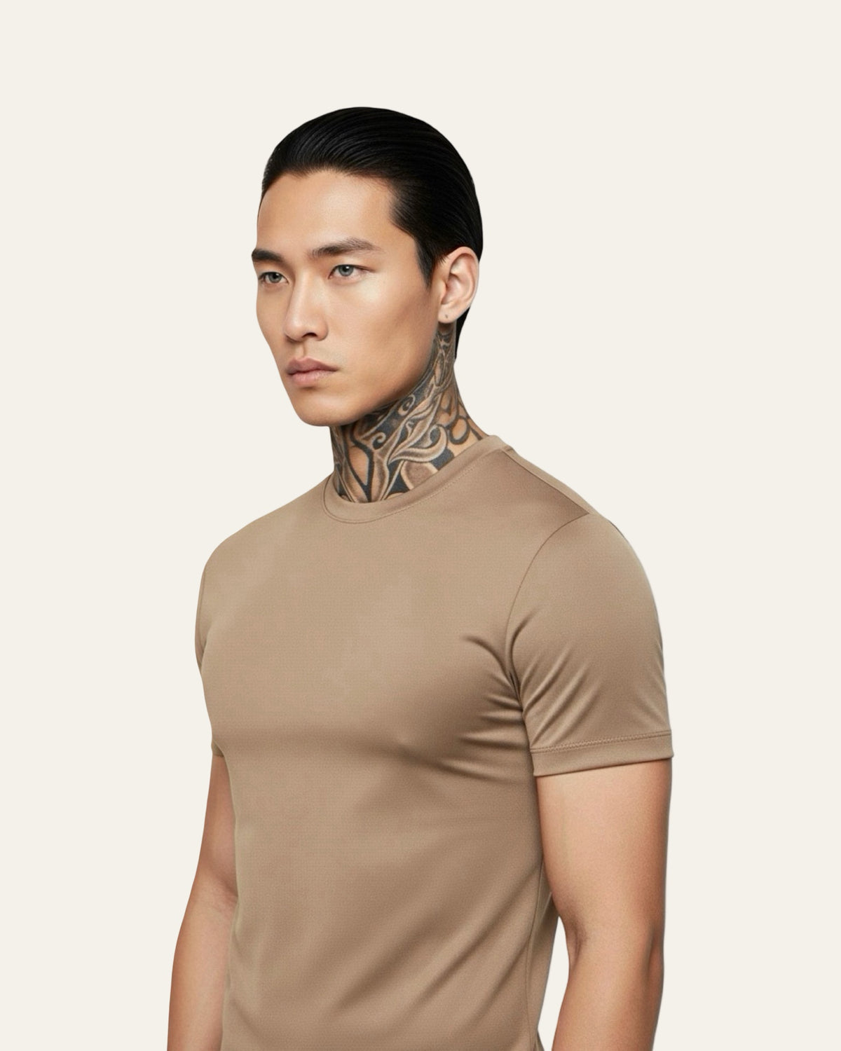 Velario T-Shirt Taupe — Shot 02