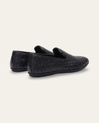 Woven Leather Slippers — Shot 01