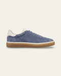 The Cannes Suede Sneaker in Dusty Blue